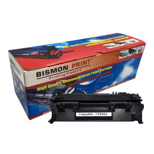 ตลับหมึกเทียบเท่า-Toner-Cartridge-Compatible-HP-CF280A-HP-80A-Remanufactured